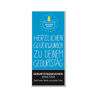 Meybona Geburtstagskuchenersetzer Schokolade – Ergänzung zum Obstkorb