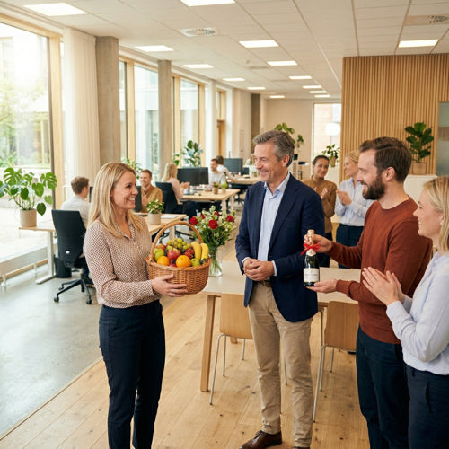 Ein Obstkorb zum Jubiläum von Obstline