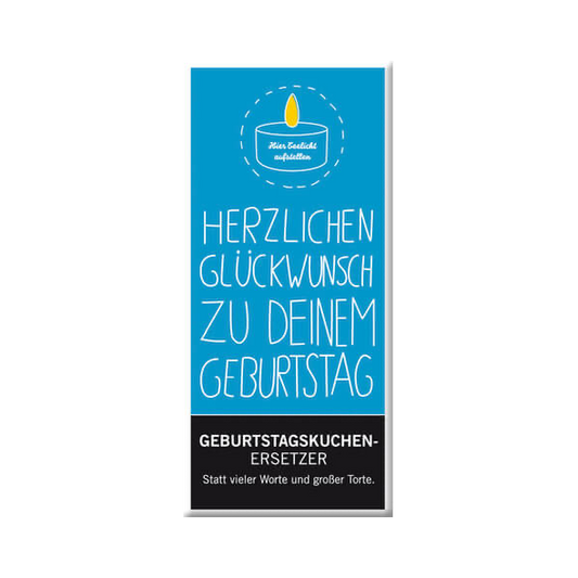 Meybona Geburtstagskuchenersetzer Schokolade – Ergänzung zum Obstkorb