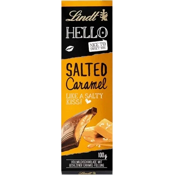 Lindt Hello Salted Caramel Pralinen – Ergänzung zum Obstkorb