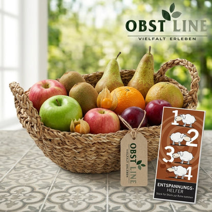 Obstkorb Schäfchen-Pause Gesamtansicht