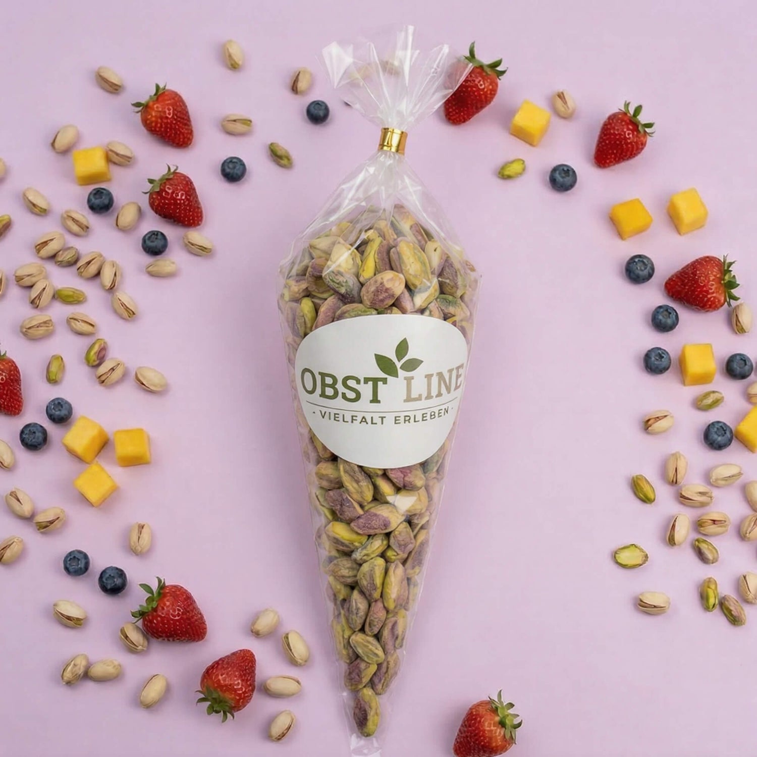 Pistazien sind eine gesunde Ergänzung zu unseren Obst-Geschenkkörben