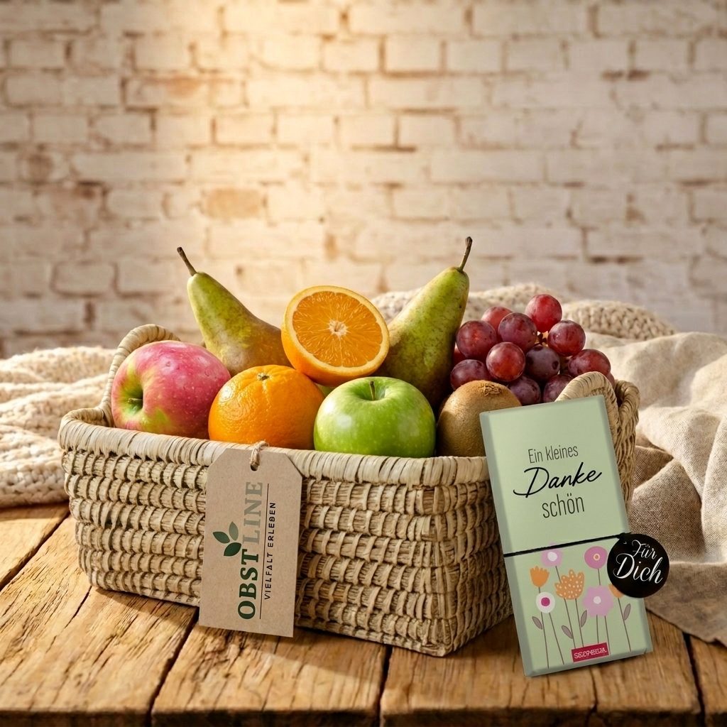 Obstkorb Kleines Dankeschön Gesamtansicht