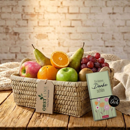Obstkorb Kleines Dankeschön Gesamtansicht
