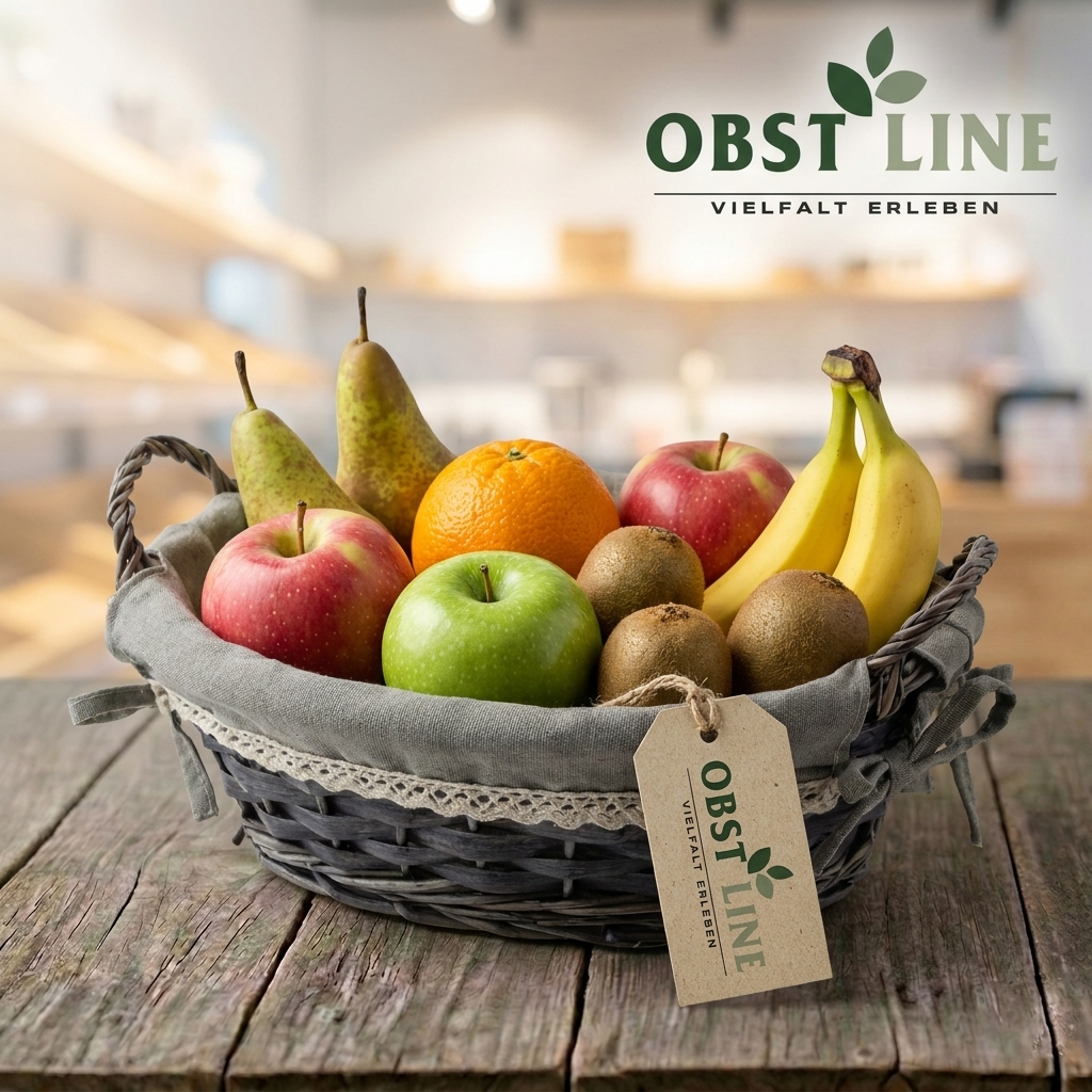 Obstkorb Frische Aufmunterung Gesamtansicht