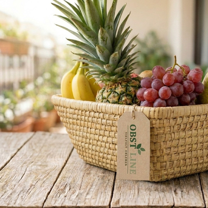 Obstkorb Vitaminschub Detailansicht frisches Obst